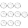 Masyrt 10pcs 45mm Cutter Pinking Lame per Cuoio Tessuto Carta Pizzo Strumenti di Cucito Cutter per Tessuto Lama