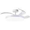 BEL AIR HOME - Ventilatore da soffitto ARES, motore DC, LED 36 W e telecomando, 3 pale pieghevoli, camere da letto e sale da pranzo (Ares Mini)