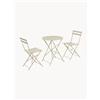 Bizzotto Set bistrot da giardino pieghevole Austin, set da 3 -