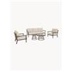 Bizzotto Salotto da giardino Lanai, set da 5 -