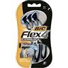 Bic Flex 4 Comfort 4 lame mobili rasoi da uomo a 4 lame (confezione da 1)