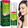 Utapossin Mousse Modella, Mousse Di Schiuma Per Capelli Mousse Per Capelli All'olio D'oliva, Fluffy Hair Spray, Mousse Volumizzante Attiva Ricci, Mousse Fissante Il Controllo Dell'effetto Crespo A Lunga Durata