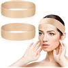CENCERY 2 Pcs Silicone Wig Grip Band Antiscivolo Parrucca Grip Band Fascia Parrucca Trasparente Fascia Parrucca Regolabile per Donna Uomo Parrucca Fix in Place
