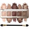 Erinde Palette Ombretti 5 Colori, Ombretti Opachi e Shimmer Illuminanti, Palette Makeup Altamente Pigmentata, Lunga Durata 16 Ore, Texture in Polvere Fine, Facile da Sfumare, con Pennello, #03