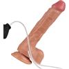 WEITOL - Uñ Mḁscħio Fëṃmiñe Sịliçe Ḍilđo Ĝiōcaťtölö Śesșuḁlë 24Cm con Ventosa Reale Dḭldǒ con Sḭmulazione Di Irrorazione Eiaculazione Dḭldǒs per Donna Punto