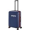 travelite NFL Valigia Rigida New England Patriots Taglia M, espandibile, trolley ABS con lucchetto TSA e 4 doppie ruote, 45 x 67 x 26,5-30 cm, 3,9 kg, 69-80 L
