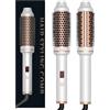 UMIGA Thermal Brush 38mm Spazzola Termica, Display LCD 120-210 ℃, Spazzol Calda | Usato come Pettine, Spazzola Lisciante, Arricciacapelli Spazzola, Spazzola Capelli Ricci a Doppia Tensione