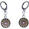 Handmade Orecchini pendenti con cabochon fantasia
