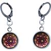 Handmade Orecchini pendenti con cabochon fantasia