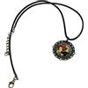 Handmade Collana con pendente cabochon quadro Alphonse Mucha