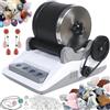 Generic Kit per bicchiere elettrico da roccia con timer da 7 giorni | Smerigliatrice per gemme e lucidatrice per pietre, cilindro staccabile/spegnimento automatico