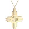 Generic Collana da uomo con ciondolo a forma di simbolo dei nativi americani, gioiello amuleto, idea regalo