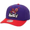 Mitchell & Ness NBA All In 2.0 - Berretto Snapback Toronto Raptors Viola/Rosso, viola., Taglia unica