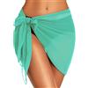 CHICGAL Kimono da donna con motivo floreale, per spiaggia, casual, estivo | 2026 abito in chiffon aperto sul davanti, camicia hawaiana, costume da bagno per vacanze al mare, top plus