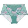 YAMAMAY - Slip Vita Alta in Pizzo, Verde Salvia, Linea Selene, Donna, 3