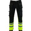 WrightFits Flash Pro - Pantaloni da lavoro da uomo, resistenti da combattimento, con tasche multiple e tasche per ginocchiere, cuciture triple,