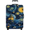 PEARLOVE Custodia per Valigia, Protezione per Valigia, Custodia da Viaggio per valigie da 20 a 34 pollici, Accessori da Viaggio Elastici e Lavabile in Spandex, #137, M(fits 24-26Inch suitcase