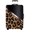 PEARLOVE Custodia per Valigia, Protezione per Valigia, Custodia da Viaggio per valigie da 20 a 34 pollici, Accessori da Viaggio Elastici e Lavabile in Spandex, 120 cm, M(fits 24-26Inch suitcase