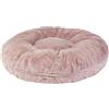 JACK AND VANILLA, Pouf Comodo per Cani e Gatti, Design Elegante, Fodera Rimovibile e Lavabile, Ideale per Il Riposo e Il Gioco, Diametro 90 cm, Colore Rosa