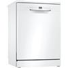 Bosch SMS2ITW33E Serie 2, Lavastoviglie da libera installazione, Home Connect, Assistente al lavaggio, Programma preferito, EcoDosage, Bianco, 60cm