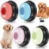 TNTGMG Pulsante per cani a 4 colori, pulsante di registrazione vocale per l'allenamento degli animali domestici, pulsante di comunicazione per animali domestici, pulsante portatile per parlare