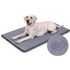 Favodormir Cuccia Cane Interno Taglia Grande Impermeabile,119x73cm,Pelle Artificiale | Facile da pulire, XL Letto per Cani Esterno Portatile & Compatto,Tappetino Cane Interno & Viaggio, Grigio