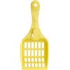 4BIG.fun Cucchiaio per lettiera per gatti, paletta per lettiera per gatti, in plastica resistente, igienica, giallo
