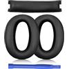 Aiivioll Set di ricambio per auricolari e archetto per Sony WH-1000XM2 (WH1000XM2) | Riparazione/Rinnovo per cuffie over-ear (nero)