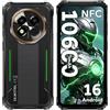 OUKITEL G6 Android 16 Rugged Smartphone 10600mAh, 16GB+128GB Cellulare