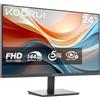KOORUI Monitor Gaming 24 Pollici VA FHD 144Hz Eye Care Schermo E2412K