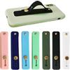 MAXQUU Supporto push pull da 7 pezzi, maniglia per telefono fissata sul retro, supporto scorrevole, supporto per telefono in silicone (7 colori)