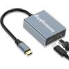 baolongking Adattatore da USB-C a Ethernet, 1000 Mbps Ethernet a Tipo C con porta di ricarica USB di tipo C, compatibile con Chromecast, Google TV, iPad Air, ecc.