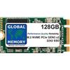 GLOBAL MEMORY Unità SSD M.2 2242 PCIe Gen3 x2 NVMe B+M KEY a stato solido (SSD) da 128 GB, per computer portatili/PC desktop/server/workstation/schede madri