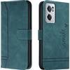 Bravoday Cover per Oneplus Nord CE 2 5G, Flip Custodia in Pelle PU Portafoglio Custodia per Oneplus Nord CE 2 5G, con Slot per Schede, Verde