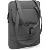 HYZUO 15-16 Pollici Custodia Imbottita per Laptop, Grigio spazio | per MacBook Pro 15/16, 15 15,6 Dell/HP/Lenovo/Asus/Acer/Samsung, Borse Tracolla Sottili Donna Borsa Lavoro Quotidiana