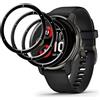 KUSINHOKA [3 Pezzi Pellicola Protettiva per Garmin Venu 2 Plus, [Anti-Graffio] Bordo Curvo 3D Proteggi Schermo, HD Ultra Flessibile Pellicola Protettiva Compatibile per Garmin Venu 2 Plus