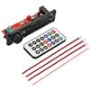 Fangxuee Amplificatore DC 12V 50W Bluetooth 5.0 MP3 Decodificatore Picloder FM Radio TF USB 3,5 mm Aux Modulo Bluetooth Ricevitore Kit