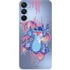 LA CASA DE LAS CARCASAS Custodia compatibile con Samsung Galaxy A15 5G con grafica ufficiale Disney Stitch per proteggere il tuo cellulare. Cover flessibile trasparente in silicone con licenza ufficiale di Lilo & Stitch