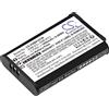 TECHTEK Batteria 1800mAh compatibile con [Kenwood] NX-P500, PKT-300, TK-3601D sostituisce KNB-81L, KNB-81LI FBA
