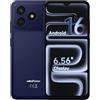 Ulefone Note 23 Smartphone Android 16 senza contratto, 20GB RAM+32GB ROM, Display HD+ 6,56, Processore Octa-Core, Batteria 5000mAh, Ricarica Rapida 10W, 4G Triple SIM, GPS, OTG, Face ID, Nero