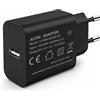YIMINGOUFEI Caricatore USB-A 15W 5V/3A con Spina UE, Nero