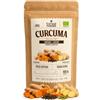 CAMINO DE CABRAS Tisana Curcuma e Zenzero BIO - Infuso Speziato Senza Caffeina 100g | Tisana Sfusa con Pepe Nero, Arancia, Liquirizia, Cannella e Cardamomo, Calda o Fredda, Per ogni momento, 50 Tazze
