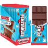 Feastables MrBeast Chocolate Bars/Barrette di cioccolato (10 x 60 g) - Il regalo di cioccolato per la vera bestia. (Milk Crunch)