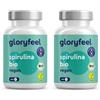 Gloryfeel Spirulina Bio, 600 compresse BIO 500 mg, Alto dosaggio, Ricca di ficocianina, proteine e vitamine, Alga Spirulina pura, Analizzata e Confezionata in Germania, Vegan e senza Additivi