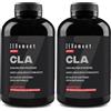 Zenement CLA 3000 mg - 80% Acido Linoleico Coniugato - 200 Capsule - Zenement | da Olio di Cartamo Naturale, Alta Concentrazione, Senza Additivi, Senza Glutine, 1-3 al Giorno, +2 Mesi