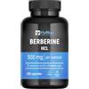 HyBlue Berberina 1000mg Pura Alto Dosaggio 120 Cps, 2x500 mg, Fino 2 Mesi | Estratto Di Berberis Aristata, Berberina Integratore Per Supporto Metabolismo, Senza Glutine Ne Lattosio, 100% Vegano