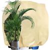 FINEVERNEK 200*240cm Cappuccio Protezione Piante, Protezione Invernale per Piante con Coulisse e Cerniera, Copertura Protettiva per Piante, Riutilizzabile per Telo di Protezione Antigelo per Inverno
