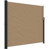 KGFHERENB Tenda laterale estensibile, 180 x 600 cm, protezione dagli sguardi indiscreti per giardino, terrazza e balcone, paravento estensibile e divisorio con robusto telaio in acciaio e alluminio