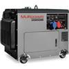 Multipower MKR7500KS-E5 - Generatore Professionale Silenziato Diesel 6.1 kW