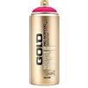 Montana Cans 283840 Montana Spray Oro 400 ML-fluorescente Colors, gld400 F4000 Gleaming Pink